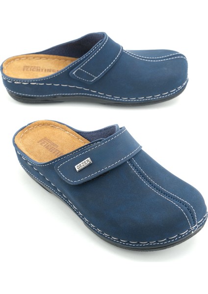 Feıchtıngen Kadın Yazlık Iç Taban Hakiki Deri Tek Cırtlı Ayarlanabilir Rahat Taban Günlük Terlik