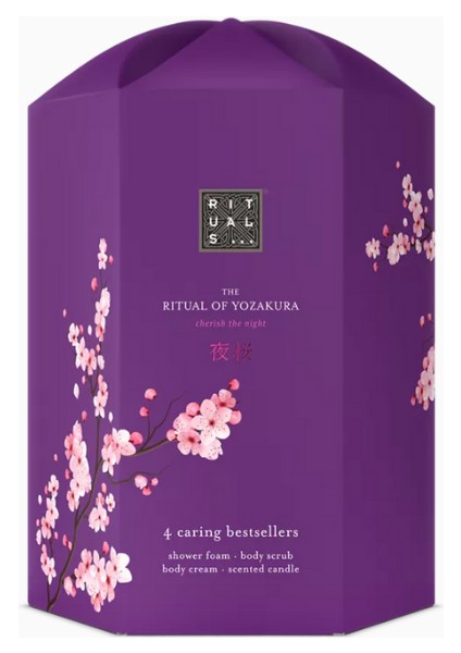 Rıtuals The Ritual Of Yozakura Gift Set M, Köpüren Duş Jeli, Vücut Kremi, Şeker Peelingi ve Kokulu Mum fiyatları