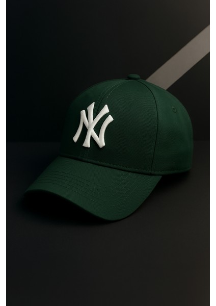 Ny New York Nakış Unisex Beyzbol Yeşil Şapka Kadın Şapka Erkek Şapka Yazlık Şapka modelleri