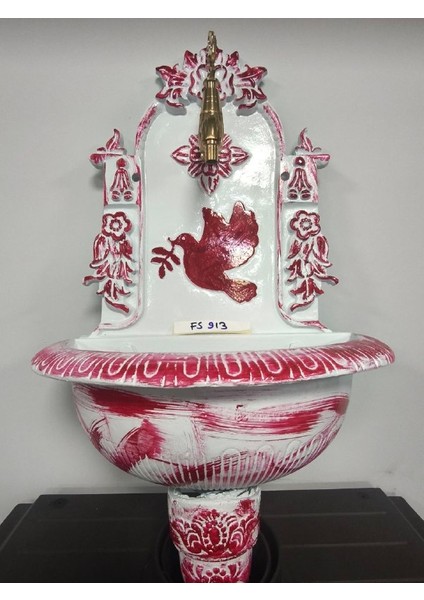 FS-913 Küçük Kırmızı Alüminyum Bahçe Çeşmesi fiyatları