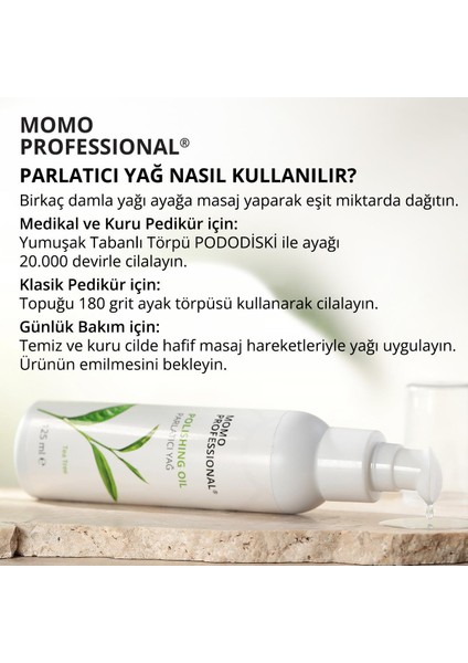 Polishing Oil, Parlatıcı Yağı Çay Ağacı Özlü, El ve Ayak Cilası, Moleküler Yağı Pedikür ve Manikür Için, 125 ml fiyatları