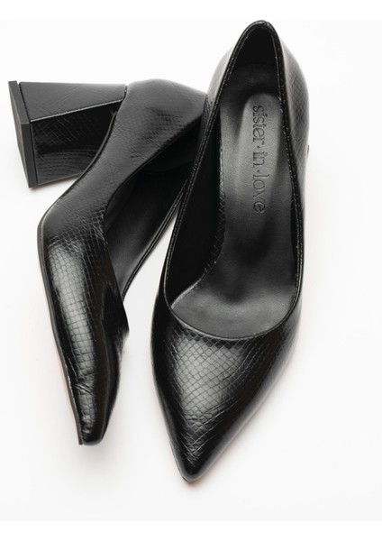 Charlotte Yılan Desenli Stiletto modelleri