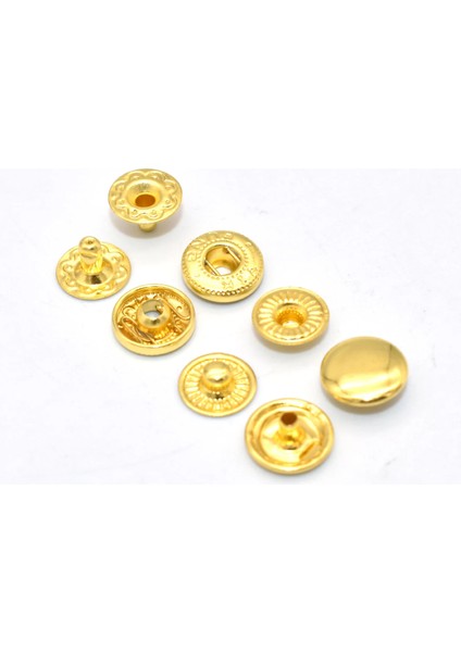 54 Çıtçıt Düğme Alfa 12.5MM 60 Set Nikel (240 Parça)