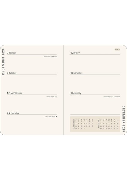 2026 Old World Weekly Planner modelleri