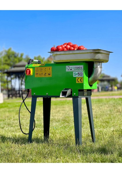 Yeşil Makine Elektrikli Salça Makinesi SM-500 3HP indirimleri