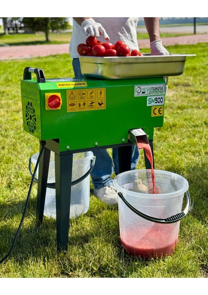 Yeşil Makine Elektrikli Salça Makinesi SM-500 3HP fırsatları