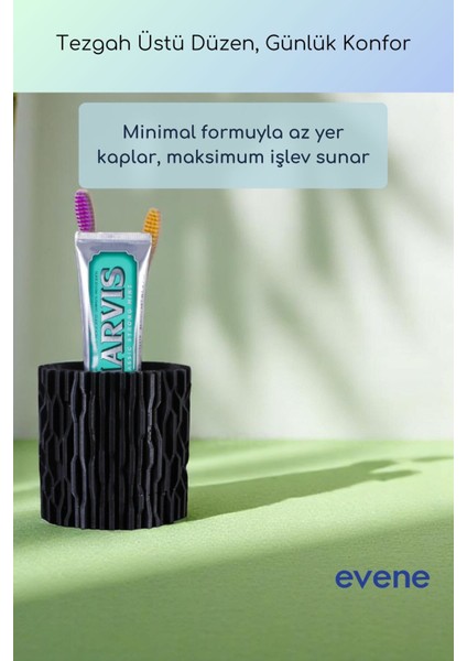 Diş Fırçalığı Diş Fırçalık Diş Fırçası Standı Diş Fırçası Tutucu Siyah Renk Model 78 fırsatları