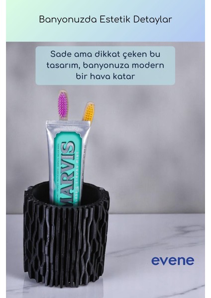 Diş Fırçalığı Diş Fırçalık Diş Fırçası Standı Diş Fırçası Tutucu Siyah Renk Model 78 indirimleri