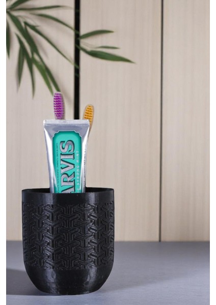 Diş Fırçalığı Diş Fırçalık Diş Fırçası Standı Diş Fırçası Tutucu Beyaz Renk Model 77