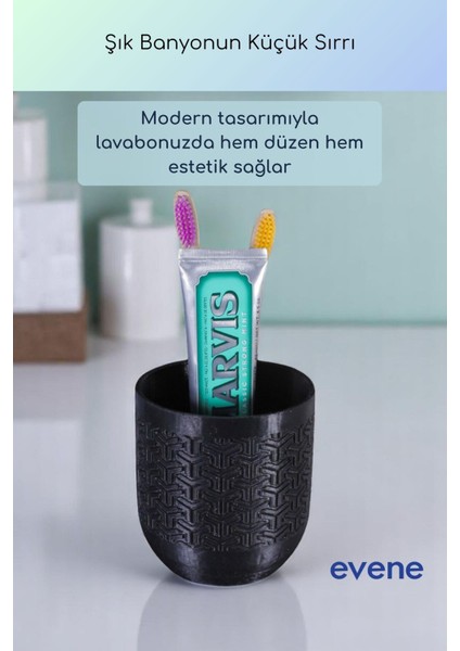 Diş Fırçalığı Diş Fırçalık Diş Fırçası Standı Diş Fırçası Tutucu Beyaz Renk Model 77 fiyatları