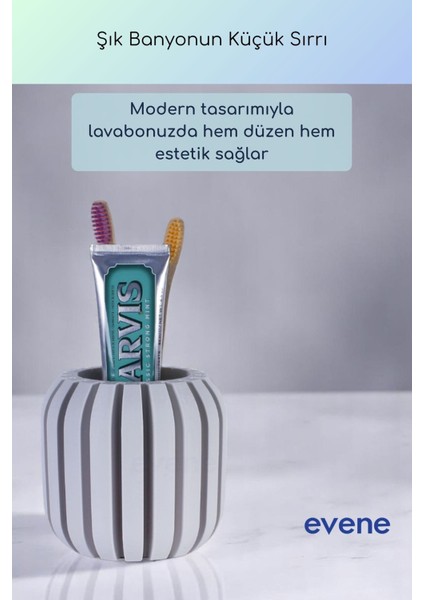 Diş Fırçalığı Diş Fırçalık Diş Fırçası Standı Diş Fırçası Tutucu Altın Eskitme Model 79 fiyatları