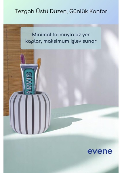 Diş Fırçalığı Diş Fırçalık Diş Fırçası Standı Diş Fırçası Tutucu Altın Eskitme Model 79 fırsatları