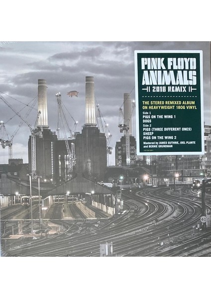 Pink Floyd Animals (2018 Remix) Plak