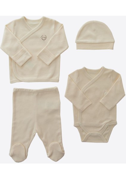 Organik New Basic Prematüre 4'lü Set Naturel