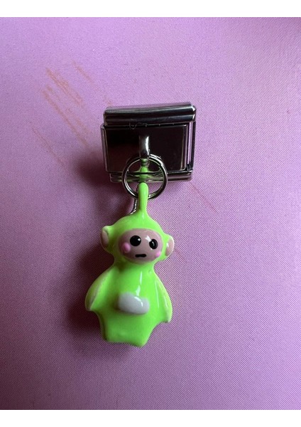 Teletabiler Çelik Italyan Bileklik Charmı fiyatları