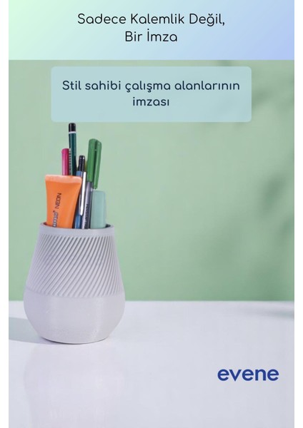 Kalemlik Masa Kalemliği Organizer Kalemlik Beyaz Renk Model 88 fırsatları