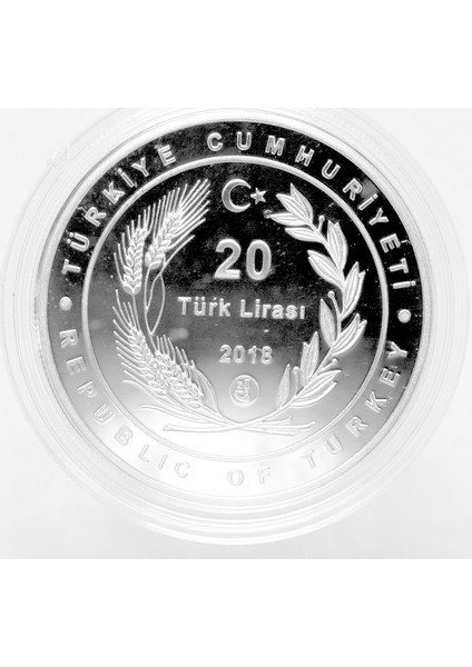 Camiler Serisi No.1 Habib-I Neccar Cami 20 Tl 2021 Gümüş 0.925 Diameter 38.61 Mm. 31.1 Gr. Sertifikalı fiyatları