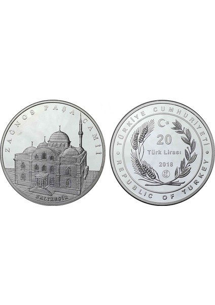 Camiler Serisi No.1 Habib-I Neccar Cami 20 Tl 2021 Gümüş 0.925 Diameter 38.61 Mm. 31.1 Gr. Sertifikalı modelleri