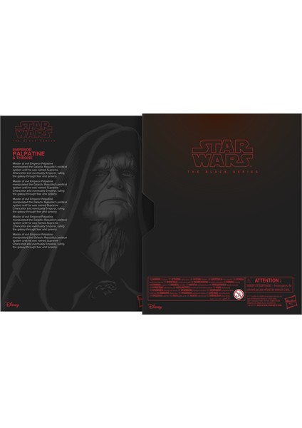 Hasbro Star Wars Black Series Emperor Palpatine & Throne Aksiyon Figür Seti (Return Of The Jedi) indirimleri