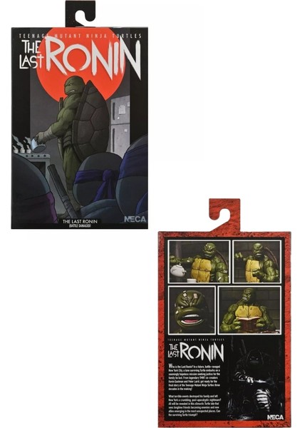 Teenage Mutant Ninja Turtles: The Last Ronin - The Last Ronin (Battle Damaged) Aksiyon Figürü modelleri