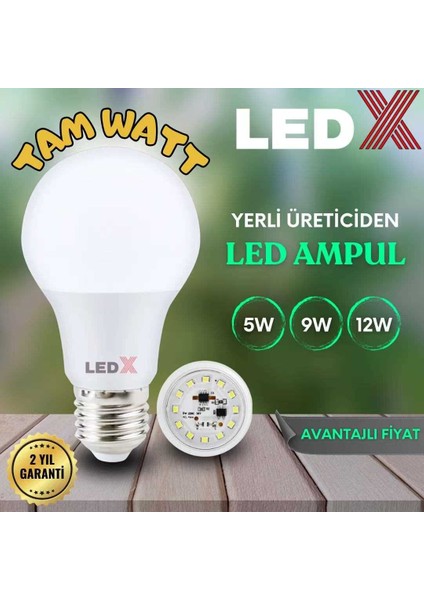 M-1206MA AL-A105 5W LED Ampul
