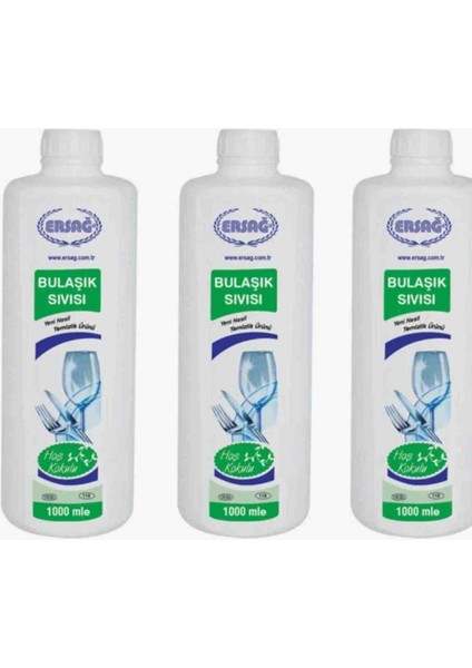 Bulaşık Sıvısı Hoş Kokulu x 3 Adet 1000 ml