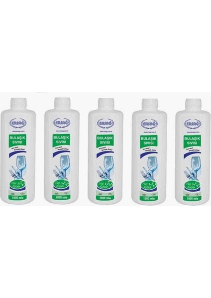Bulaşık Sıvısı Hoş Kokulu x 5 Adet 1000 ml