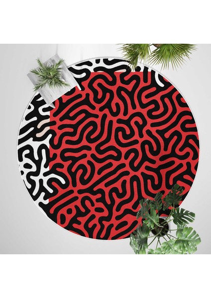 Yuvarlak Halı – Kaymaz Tabanlı, Yıkanabilir, Yumuşak Dokulu, Sevimli Desenler (MONNYVRLK_26) fiyatları