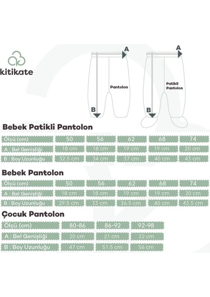 Organik New Dreams 3'lü Patikli Pantolon Mavi indirimleri