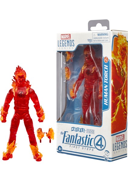 Hasbro Marvel Legends Human Torch (The Fantastic Four: First Steps) Aksiyon Figürü
