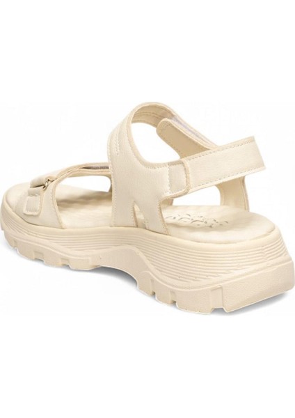 Divamod 1300 Kadın Cırtlı Kalın Taban Comfort Sandalet fırsatları