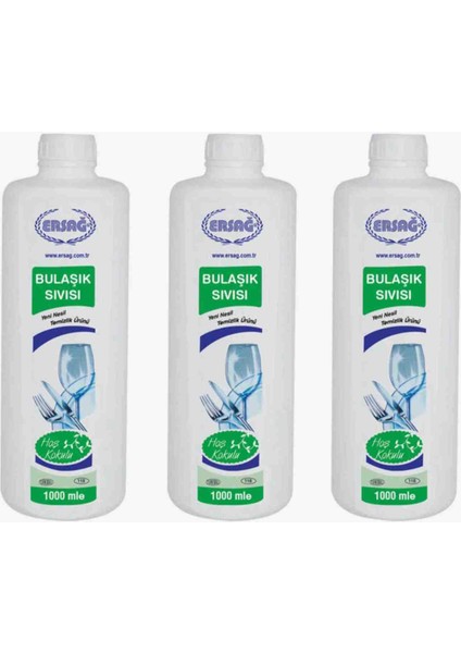 Bulaşık Sıvısı Hoş Kokulu x 3 Adet 1000 ml