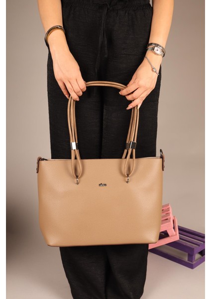 Yavrulu Kol Çantası Vizon fırsatları