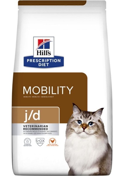 Hills Prescription Diet Mobility J/d Tavuklu Kedi Kuru Maması 1,5 kg