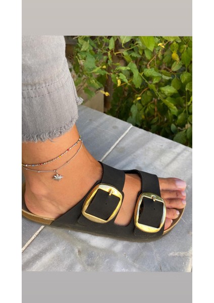 Çelik Silver Ikili Renkli Kuzey Yıldızlı Halhal fırsatları