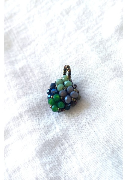 El Yapımı Cevşen Kolye / Nazarlık / Kare / Renkli / Dualı / Yakaiğnesi