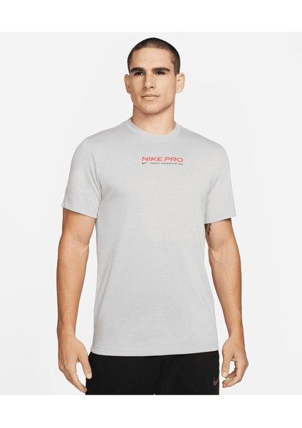 Pro Dri-Fit Training Erkek Gri T-Shirt DM5677-077 fiyatları