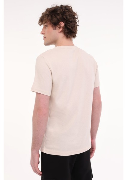 MB CZ JK 11BS101 5FX Bej Erkek Kısa Kol T-Shirt fiyatları