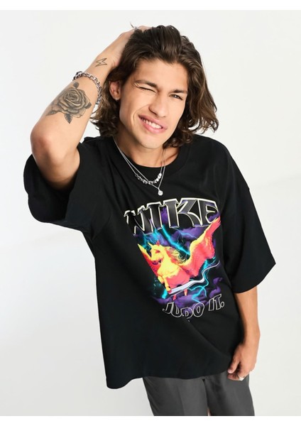 Epic Pegasus Erkek Extra Oversize Tshirt