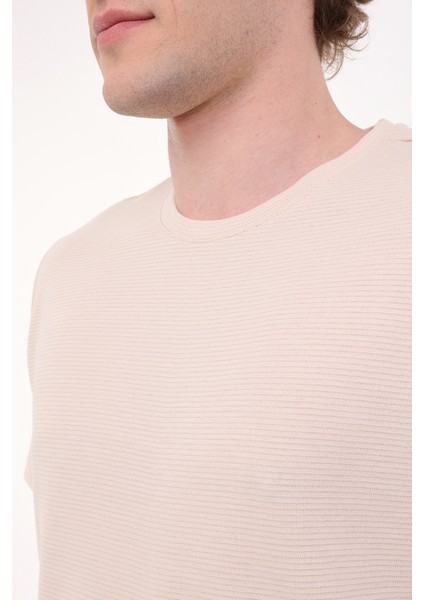 MB CZ JK 11BS101 5FX Bej Erkek Kısa Kol T-Shirt fırsatları