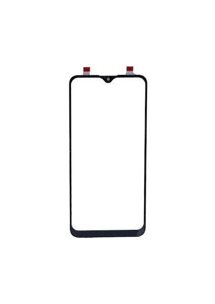 Xiaomi Uyumlu Redmi 8 / Redmi 8A Dokunmatik Ön Cam Ocalı Siyah Lens