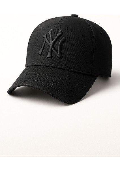 Ny New York Nakış Unisex Beyzbol Siyah ve Beyaz Şapka Kadın Şapka Erkek Şapka Yazlık Şapka fiyatları