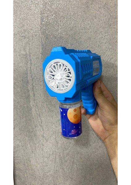 Köpük Tabancası Pilli Otomatik Balon Tabancası Space Bubble Gun modelleri