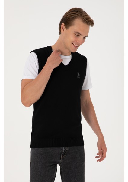 Erkek Siyah Süveter 50316843-VR046 modelleri