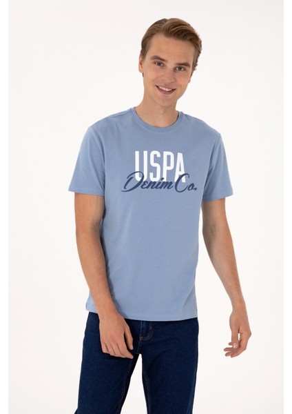 Erkek Mavi Tişört 50306923-VR036