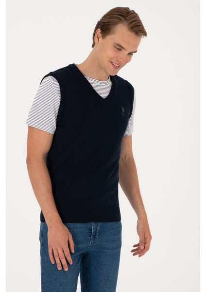 Erkek Lacivert Süveter 50316843-VR033 modelleri