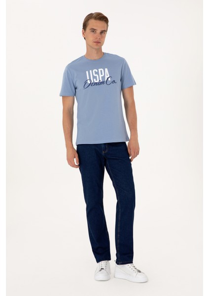 Erkek Mavi Tişört 50306923-VR036 fırsatları