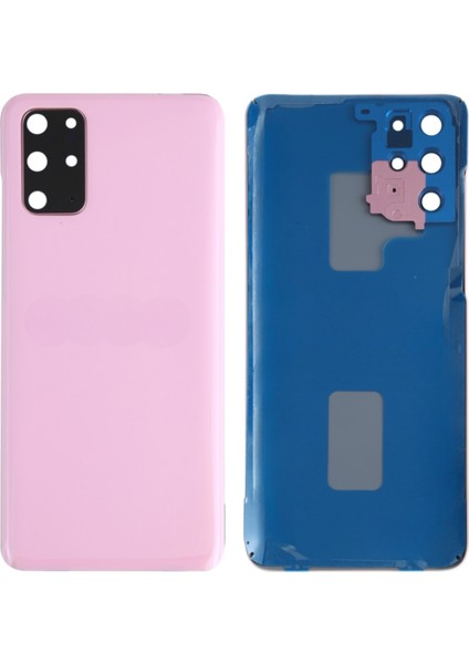 Samsung Galaxy S20 Plus Uyumlu Kamera Camlı Batarya Kapağı