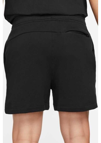 Sportswear Air French Terry Short Kalın Pamuklu Siyah Erkek Şort fiyatları