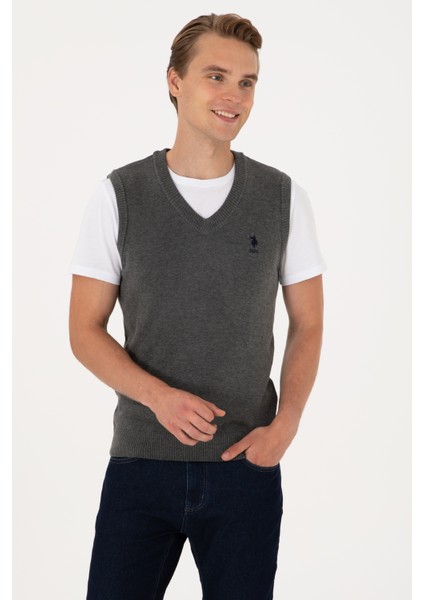 Erkek Antrasit Melanj Süveter 50316843-VR081 modelleri